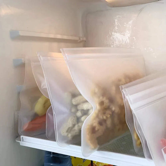 EcoSeal Silicone Meal Bags – Reusable & Leakproof