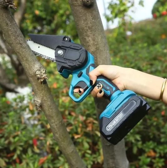 Cordless Electric Chainsaw (2 FREE Batteries) – Reinvented Edition