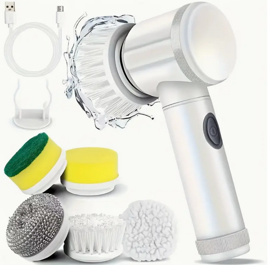 5-in-1 Rechargeable Electric Cleaning Brush – Reinvented Edition