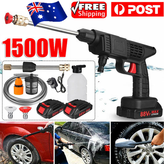 Cordless High Pressure Washer (+2 FREE Batteries) – Reinvented Edition